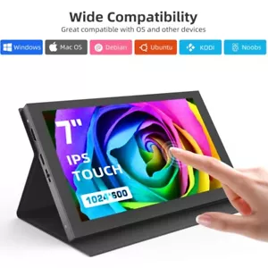 7in Laptop Second Screen HDMI IPS Portable Touch Screen Monitor for Raspberry Pi - Picture 1 of 12