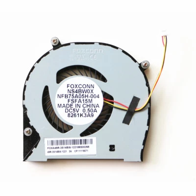 Positivo Stilo XC7660 Cpu Cooling Fan FOXCONN NS4BW0X NFB75A05H-004 Compaq cq17 - Image 1 of 2