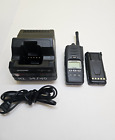Harris P5400 380-430 Mhz Uhf P25 Trunking Aes 256 Two Way Radio W Charger