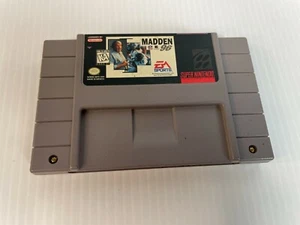Madden NFL 96 For Super Nintendo SNES Football - Picture 1 of 5