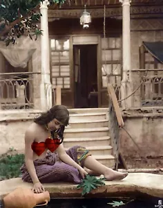 Niña árabe, Túnez - Beduino-Túnez © 1910 por Rudolf Lehnert - Reimpreso - Imagen 1 de 1