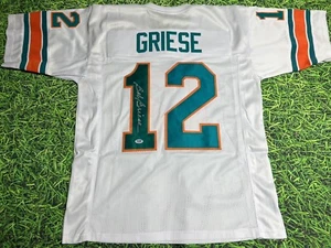 BOB GRIESE AUTOGRAPHED MIAMI DOLPHINS W JERSEY PSA/DNA LAST ONE - Picture 1 of 3