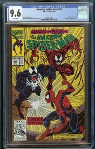 Amazing Spider-Man #362 CGC 9.6 Carnage, Veneno y Apariencia de Antorcha Humana - Imagen 1 de 4