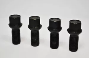 4 Radschrauben M14 x 1,5, 30 mm Gewinde, Radius (Zinni) - Bild 1 von 2