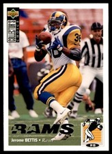1994 Collector's Choice Silver #116 Jerome Bettis Rams *1046