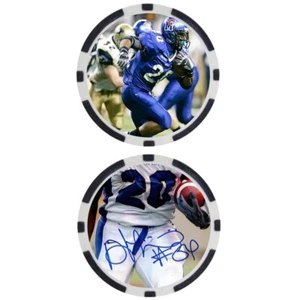 DeAngelo Williams Memphis College Football Hall of Fame Chip - SIGNED - Picture 1 of 2