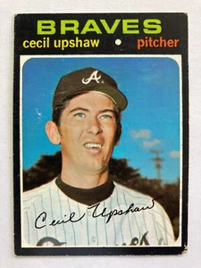 1971 Topps #223 Cecil Upshaw (Atlanta Braves) - Picture 1 of 2