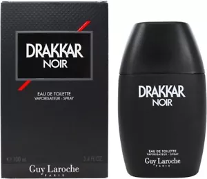 Drakkar Noir By Guy Laroche EDT Spray 100 ml / 3.4 Fl Oz Men Perfume New - Picture 1 of 1