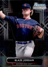 2022 Bowman Sterling Prospects #BSP-73 Blaze Jordan  Boston Red Sox