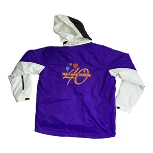 Albuquerque Balloon Fiesta 2012 40th Anniversary Purple Coat Jacket Men Size 2XL - Picture 1 of 7