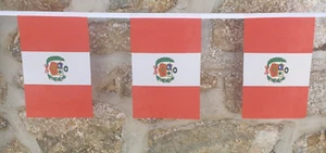 Peru State Flag Bunting - 6m With 20 Flags - Picture 1 of 4