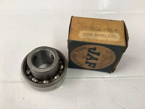JAF 7614-DLG Deep Groove Radial Bearing 7/8" ID Missing Snap Ring - Picture 1 of 5