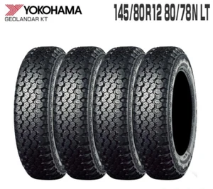 Yokohama Y828 Geolander KT 145/80R12 Set of 4 Tires kei mini turck acty hijet - Foto 1 di 4