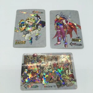 Lot 3 Chrono Trigger Limited Card Japan Original - Picture 1 of 2