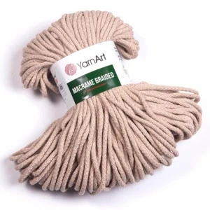 Yarn Art. Macrame Braided Knitting/crochet Soft Cord - 5mm 67 m 250g Shade 753 - Picture 1 of 6