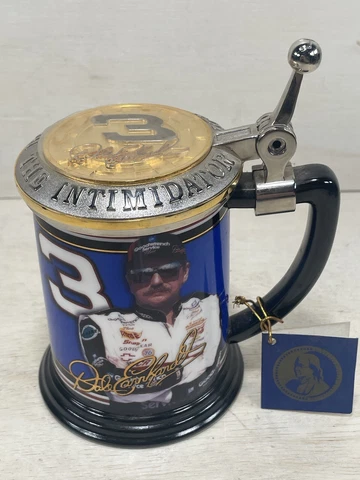 Nascar Dale Earnhardt #3 The Intimidator Collector Tankard Mug by Franklin Mint Cover
