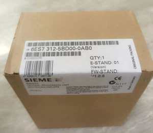 6ES7 312-5BD00-0AB0 NEW SIEMENS S7-300 CPU 312C 6ES7312-5BD00-0AB0 5BDOO-OABO - Picture 1 of 3