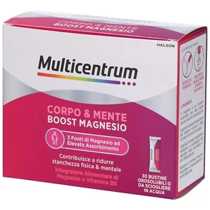 Multicentrum Corpo & Mente Boost Magnesio 30 Bustine - Foto 1 di 1