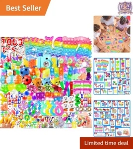 1000pcs Fidget Toys Pack Silicone 16oz Party Favors Prize Box Fillers Kids - Picture 1 of 11