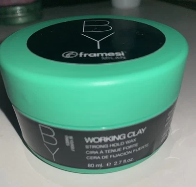 NEW Framesi BY Working Clay Strong Hold Wax - 2.7 fl oz - Image 1 of 4