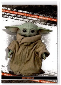 2022 Topps Star Wars: The Book of Boba Fett #C-8 Grogu Heroes & Villains - Picture 1 of 2