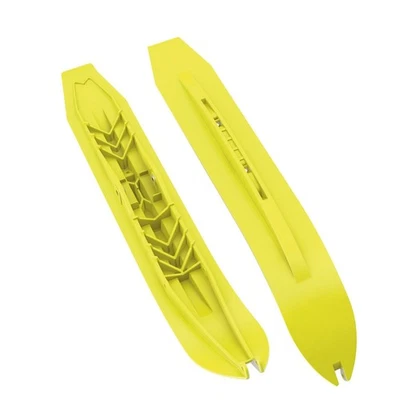 Ski-Doo Nuevo OEM, Pilot DS-2 Sunburst Amarillo Nieve Profunda Rendimiento Esquí, 505073658 Foto 1 de 4