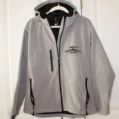 RIFUGIO SAPIENZA Etna Volcano Softshell Fleece-Lined Hooded Jacket | Large Foto 1 de 4