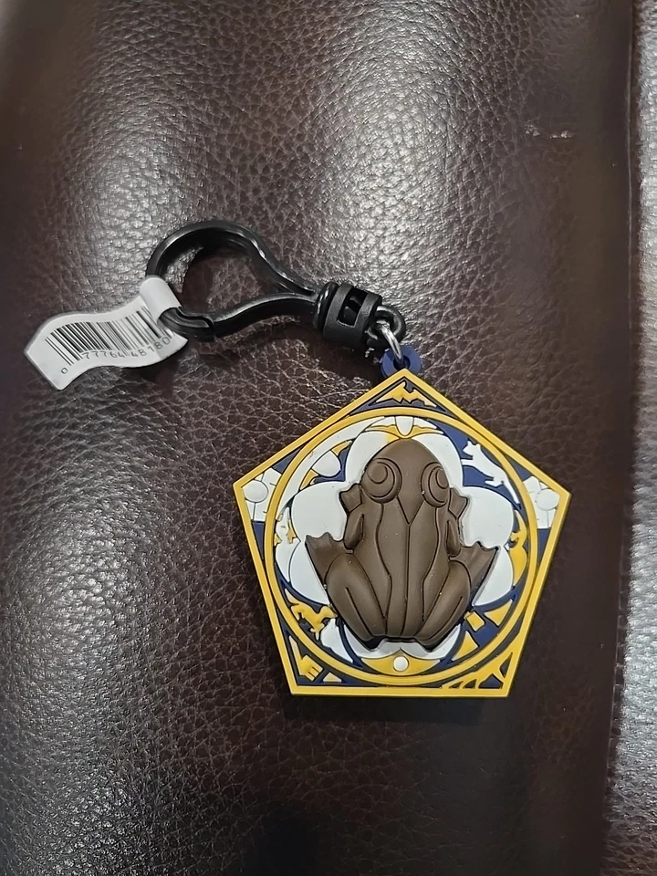 Monogram Figural 3d Collectors Harry Potter Series 5 Chocolate Frog Bag Clip