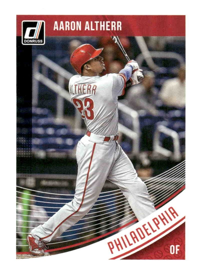 2018 Donruss #124 Aaron Altherr - Image 1 of 2
