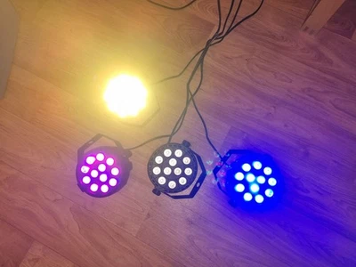 4x Eurolite LED Party TCL Spot RGBW DMX PAR-Scheinwerfer  - Bild 1 von 4