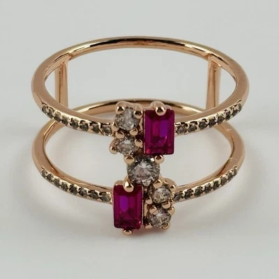 Bomb Party Always Extra RBP5154 Rose Gold Plating Ring Size 11 - Image 1 of 3