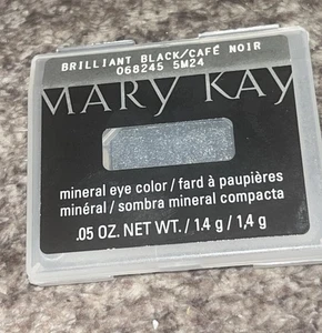 Mary Kay MINERAL Brilliant Black EYE COLOR SHADOW 068245 -NEW - Picture 1 of 5