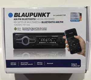 Blaupunkt TORONTO TRT1049 1-DIN MP3/AM/FM/USB/SD/Aux Bluetooth No Remote - Picture 1 of 5