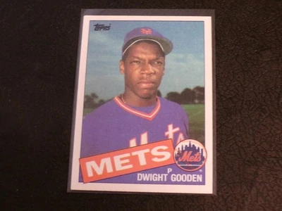 Topps #620 1985 DWIGHT GOODEN RC novato! METS! Foto 1 de 2