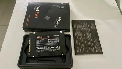 SAMSUNG 870 evo 1tb SSD 2.5" USED PC MAC FAST STORAGE - Image 1 of 4