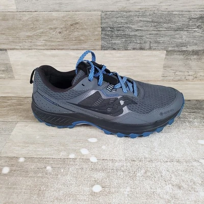 Zapatillas deportivas Saucony Excursion TR16 GTX para mujer talla 10 Trail Running grises con cordones Foto 1 de 4