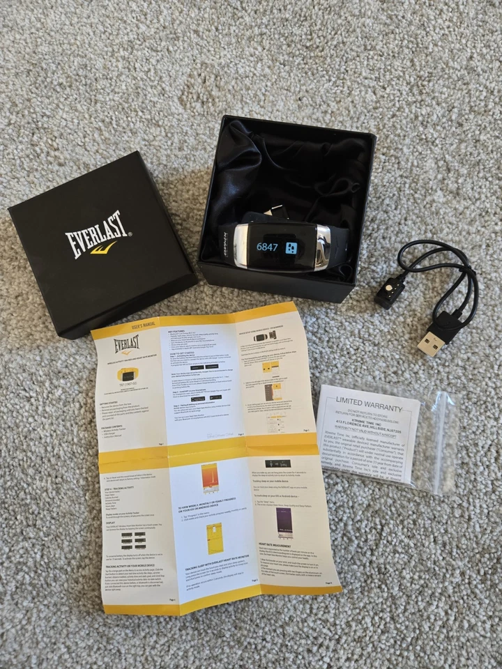 Everlast Activity Tracker And Heart Rate Monitor TR7 - Image 1 of 4