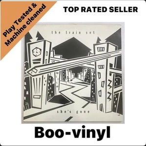 The Train Set ~ She’s Gone 12” EP Single Indie Rock EX / VG - Imagen 1 de 6
