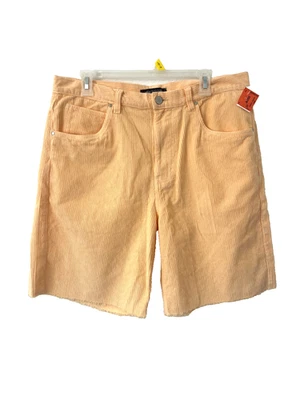 Pantalones cortos de pana melocotón 32 Urban Outfitters para hombre nuevos con etiquetas/3A Foto 1 de 3