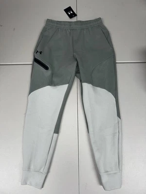 Pantalones de chándal Under Armour UA para hombre imparables de vellón verdes 1379808 elige la talla Foto 1 de 4