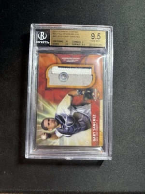 Gary Sanchez Bowman 2016 cromo AFL estrellas de otoño reliquias/99 Beckett 9,5 gema como nueva Foto 1 de 4