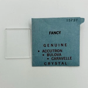 Genuine Bulova Accutron Part # 1579F Watch Crystal - Picture 1 of 1