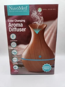 NuvoMed Color Changing Aroma Diffuser Ultrasonic Humidifier Aromatherapy 130 mL - Picture 1 of 4