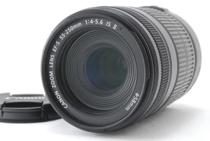 [TOP MINT] Canon EF-S 55-250mm f/4-5.6 IS II Telephoto Zoom Lens From Japan - Picture 1 of 10