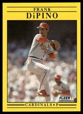 1991 Fleer #632 Frank DiPino Wax/Cello Pack version - Image 1 of 2