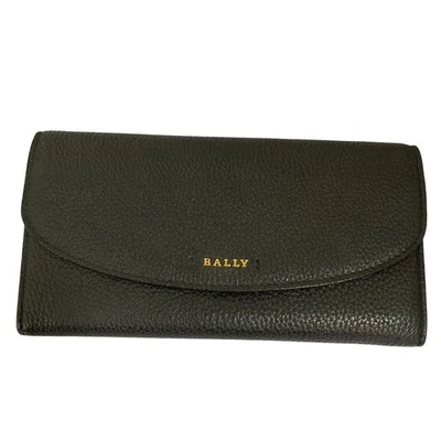 Cartera larga de cuero Bally para mujer negra talla única Foto 1 de 4
