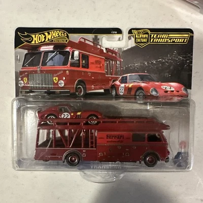 Hot Wheels Team Transport Ferrari 250 GTO y Fiat 642 RN2 Bartoletti 🔥 NUEVO Foto 1 de 4