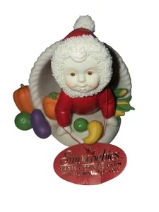 Department 56 Snow Babies I'm Thankful For You Babies on The Farm Acción de Gracias - Imagen 1 de 8