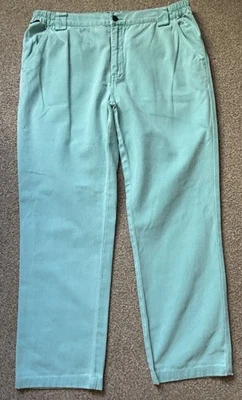 Pantalon de pont vintage CAPTAIN CORSAIRE homme W36 L28 « bleu Atlantis » voile années 90 - Photo 1/4