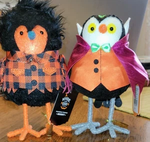 Juego de 2 2025 Target Hyde Eek Moony & Charmer Featherly Friends Halloween - Imagen 1 de 7